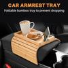 Bamboos Sofa Armrest Tray Sofa Armrest Bracket Foldable Sofa -fall Car Armrest Tray