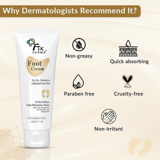 Fixderma 5% kwasu mlekowego, 15% mocznika, 3% gliceryny, krem do stóp suchych i popękanych, nawilża i łagodzi stopy, wszystkie rodzaje skóry 60 ml