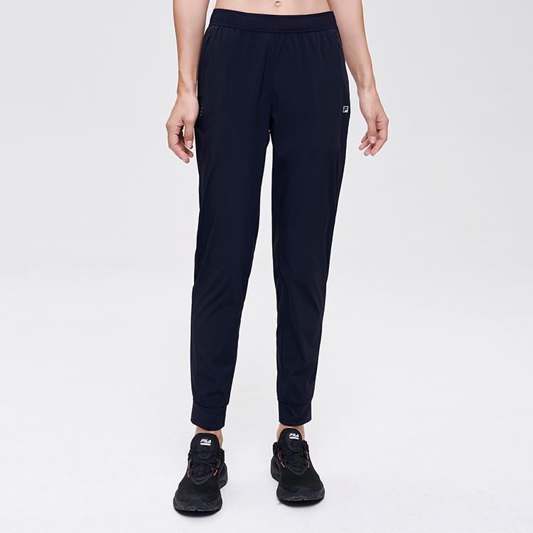 FILA Athletics Casual Straight Leg Sports Knit Pants Women pants Dark-Blue A11W121601F-NV