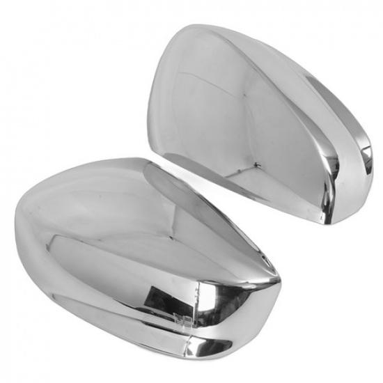 2X Chrome Left + Right Side Mirror Cover Cap For Honda Accord 2008-2012 US Model