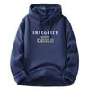 Men's padded hoodie men's autumn and winter new cotton sweater thickened loose warm jacket