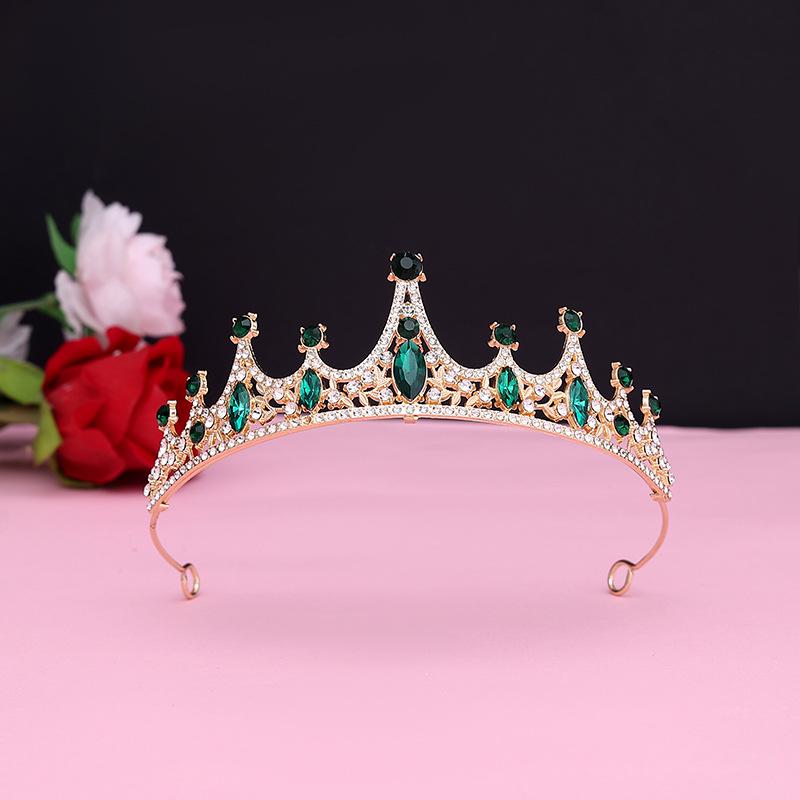 Bridal & Princess Headpiece Crown for Weddings & Birthdays, Suitable for Women and Children
