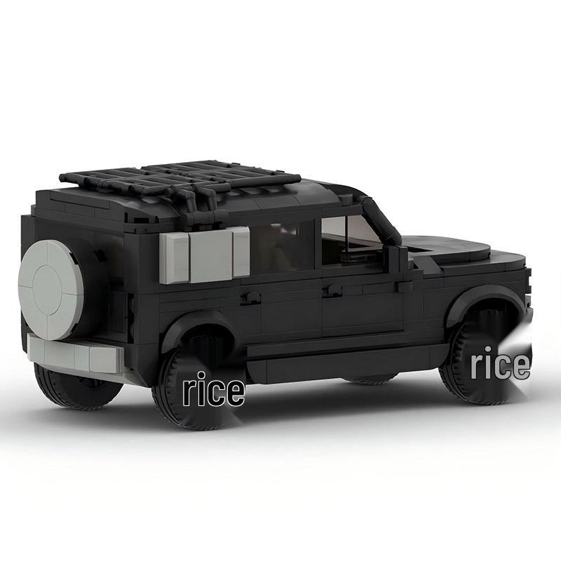 MOC-Blöcke: Kompatibler Land Rover Defender 110 P400 SUV Offroad DIY Bausteine