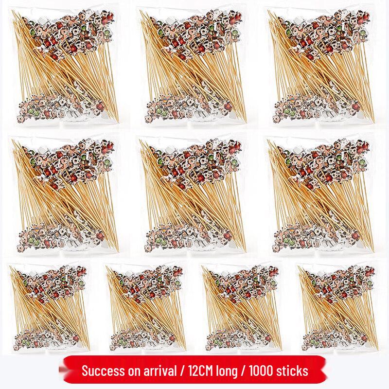 Disposable Bamboo Fruit Picks