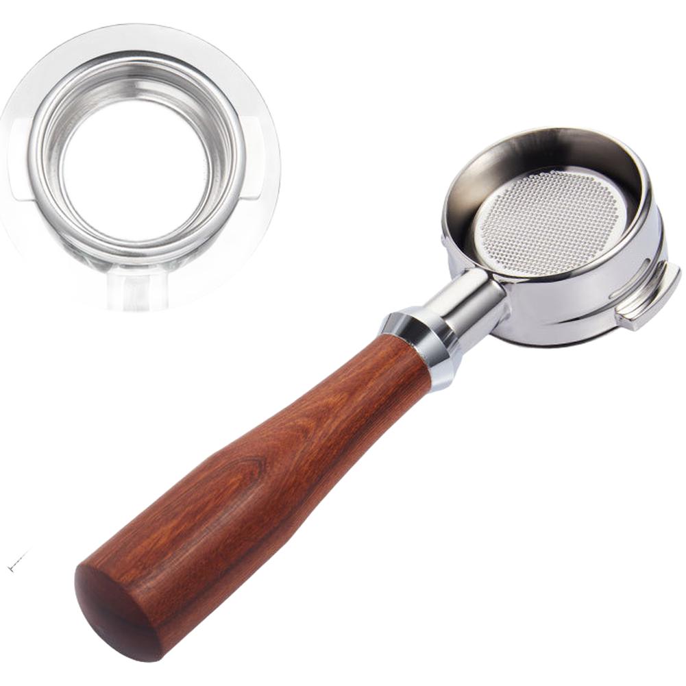 1P Coffee Portafilters Accessory Red,Black,Original 58mm Espresso Machines Parts Bottomless Coffee Machine Filter Baskets Handle