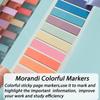 200/1200pcs Morandi Sticky Notes Label Index Tabs Self Adhesive Page Markers