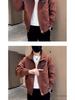 2025 Trendy Men's Hipster Embroidered Workwear Jacket, Spring/Autumn Style Casual Top