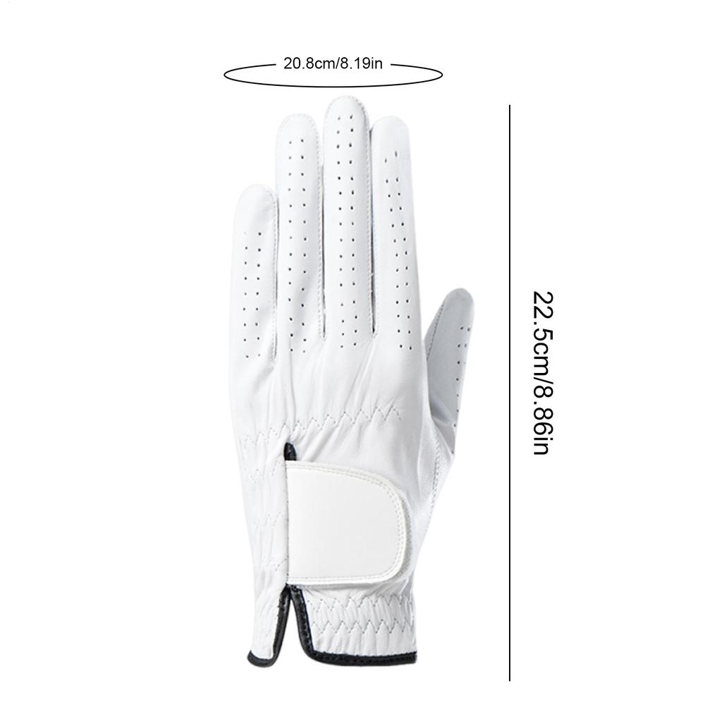 Golf Gloves Men Breathable Left Handed Golf Glove Padded Ergonomic Mitten Comfort Grip for Women Riding Motorcycle Tennis