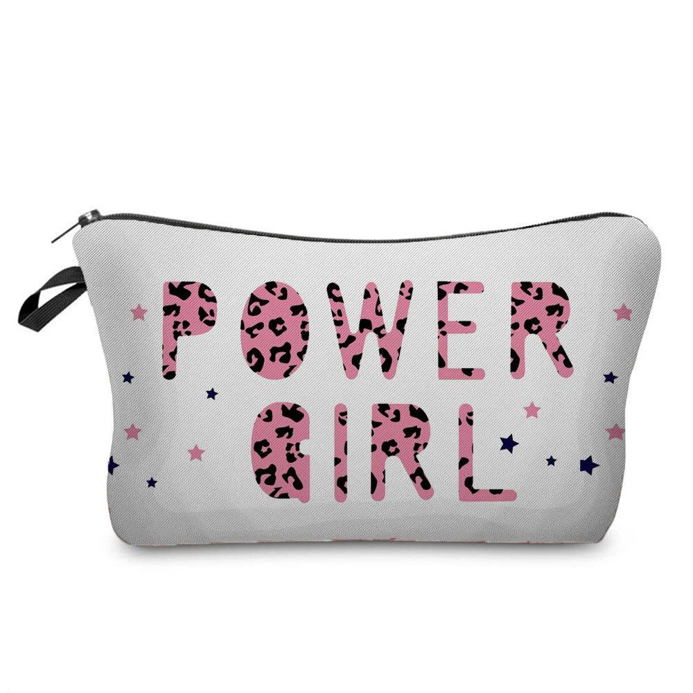 Women Lips Print Cosmetic Bag Toiletries Organize Travel Storage Case 6382