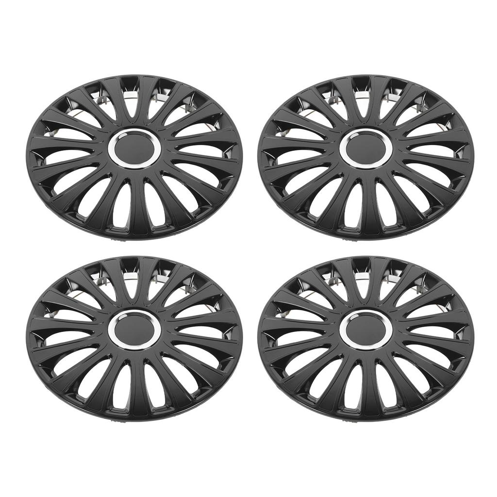 4 Stück 14 Zoll Radnabenkappe Vollschutz Stilvoller Look Universelle Passform Zum Aufschnappen R14 Radfelgenabdeckung