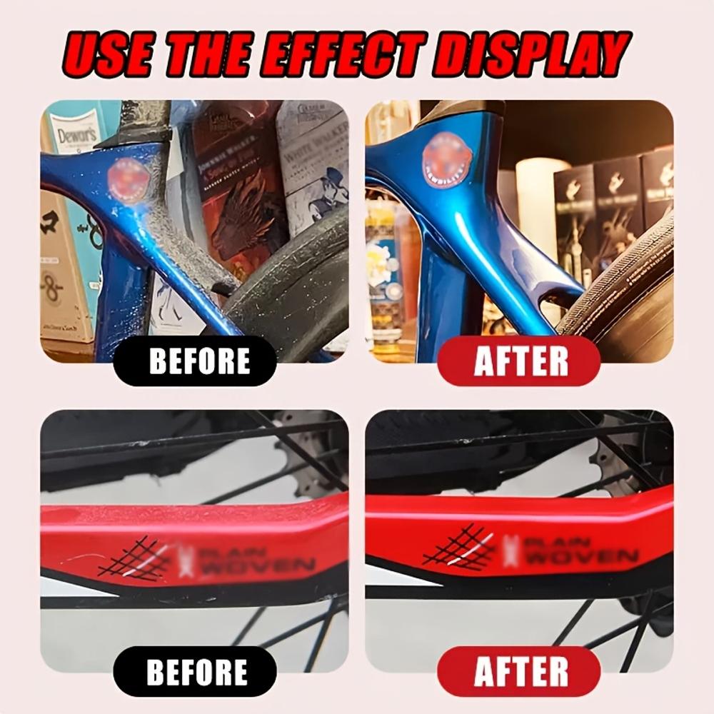 Ceară Multifuncțională pentru Biciclete - Ceară de Lustruire, Reparare Zgârieturi și Întreținere pentru Biciclete, Motociclete și Vehicule - Restabilește Strălucirea și Îmbunătățește