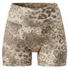 USA Pro Womens/Ladies Leopard Compression Cycling Shorts