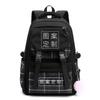 Diy Printed High School Students Large-Capacity Student Schoolbag Casual Backpack