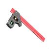   90 Degree Aluminum Carpenter Square Precise Woodworking Ruler Tool With Lasering Etched Marking For Accurate Measurement