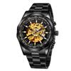 Forsining Chinese Relogio Forsining Montrepourhomme Stainless Steel Bracelet Mechanical Skeleton Automatic Watch Wristwatch Man