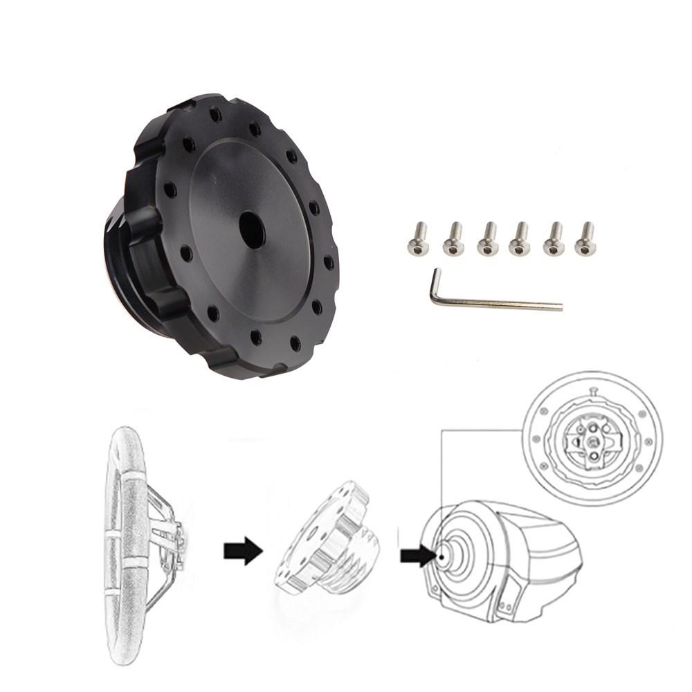 Game Steering Wheel Adapter Connection Kit For Thrustmaster TXT300 T500TS RS-QR032 Replacement Car Accessorie Aluminum Red/Black