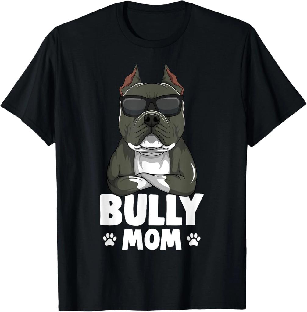 American Bully Dog Mom Women Men Funny Gift Unisex T-Shirt