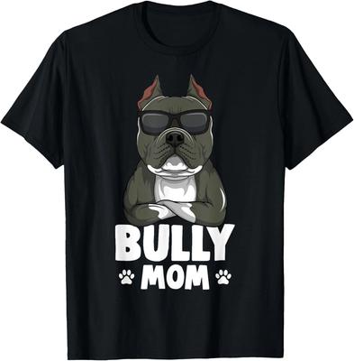 American Bully Dog Mom Women Men Funny Gift Unisex T-Shirt