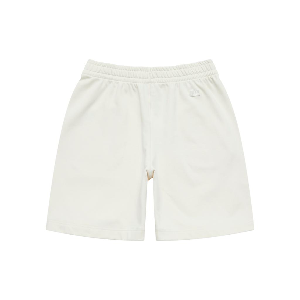New MLB New York Yankees Basic Collection SS25 Casual Shorts Unisex Cream 3ASPB0153-50CRS