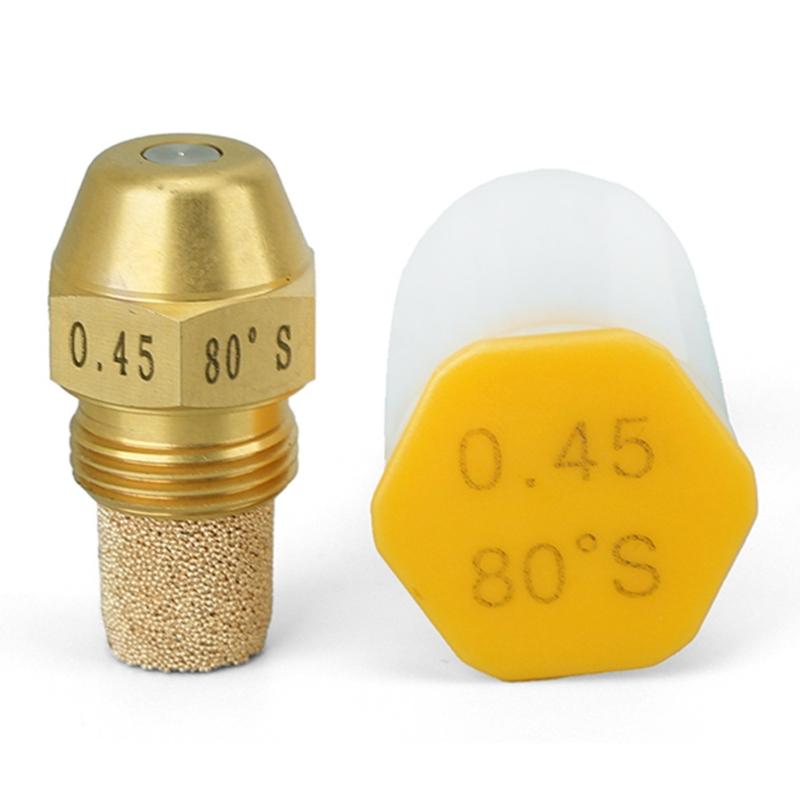 Industrielle 80-Grad-Metall-Düse, Heavy-Duty-Metall-Düse für Brennstoffverbrennungsanlagen, Varianten mit 14 GPH