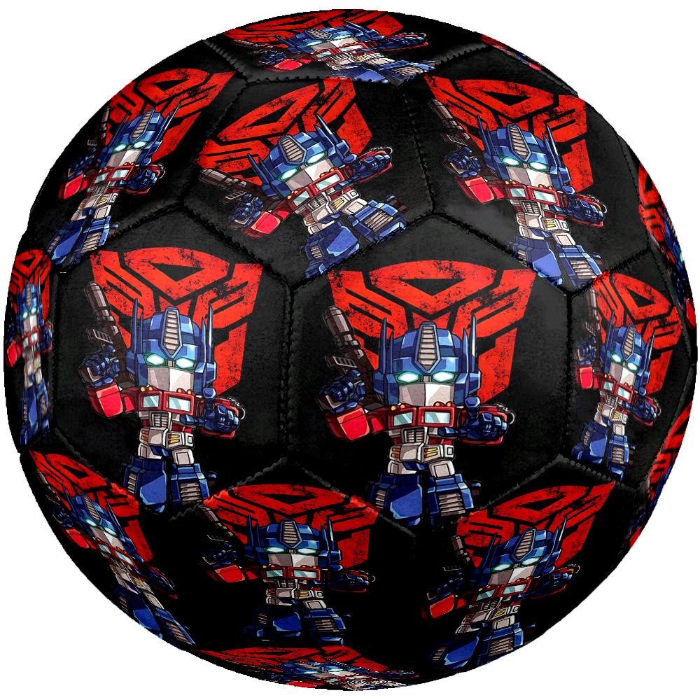 Pallone da Calcio Misura 5 Tema Transformers, Adatto Sia per Partite Indoor che Outdoor, un Regalo Adatto a Tutti.
