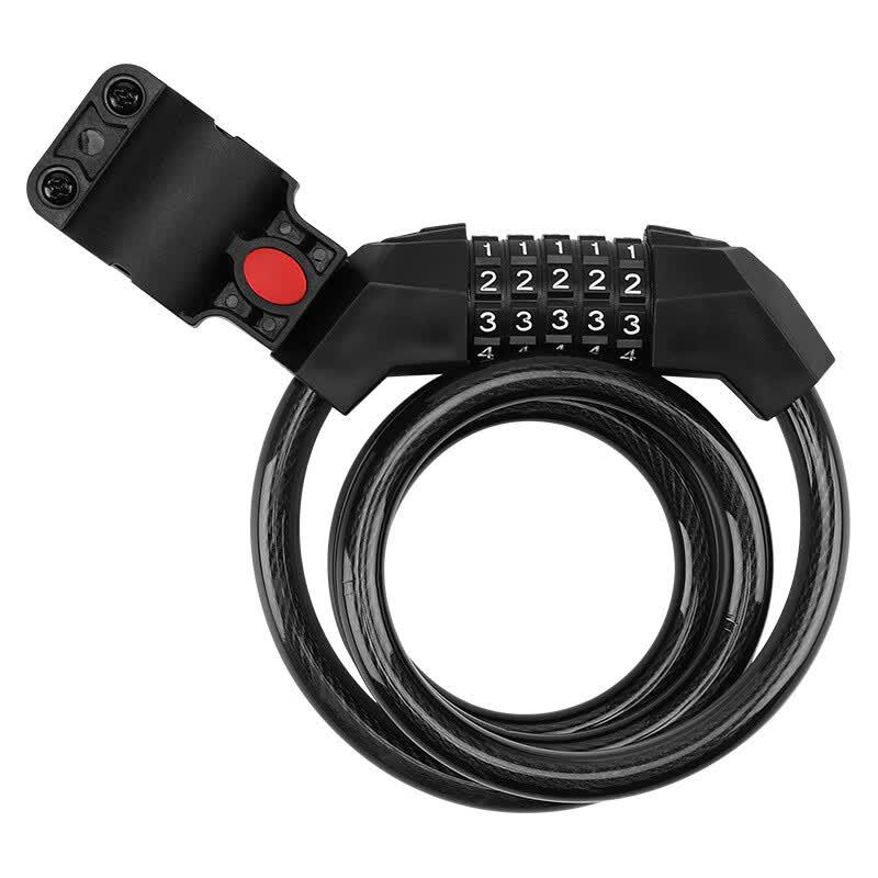 Bingyu Anti-Theft Steel Cable Bicycle Password Lock