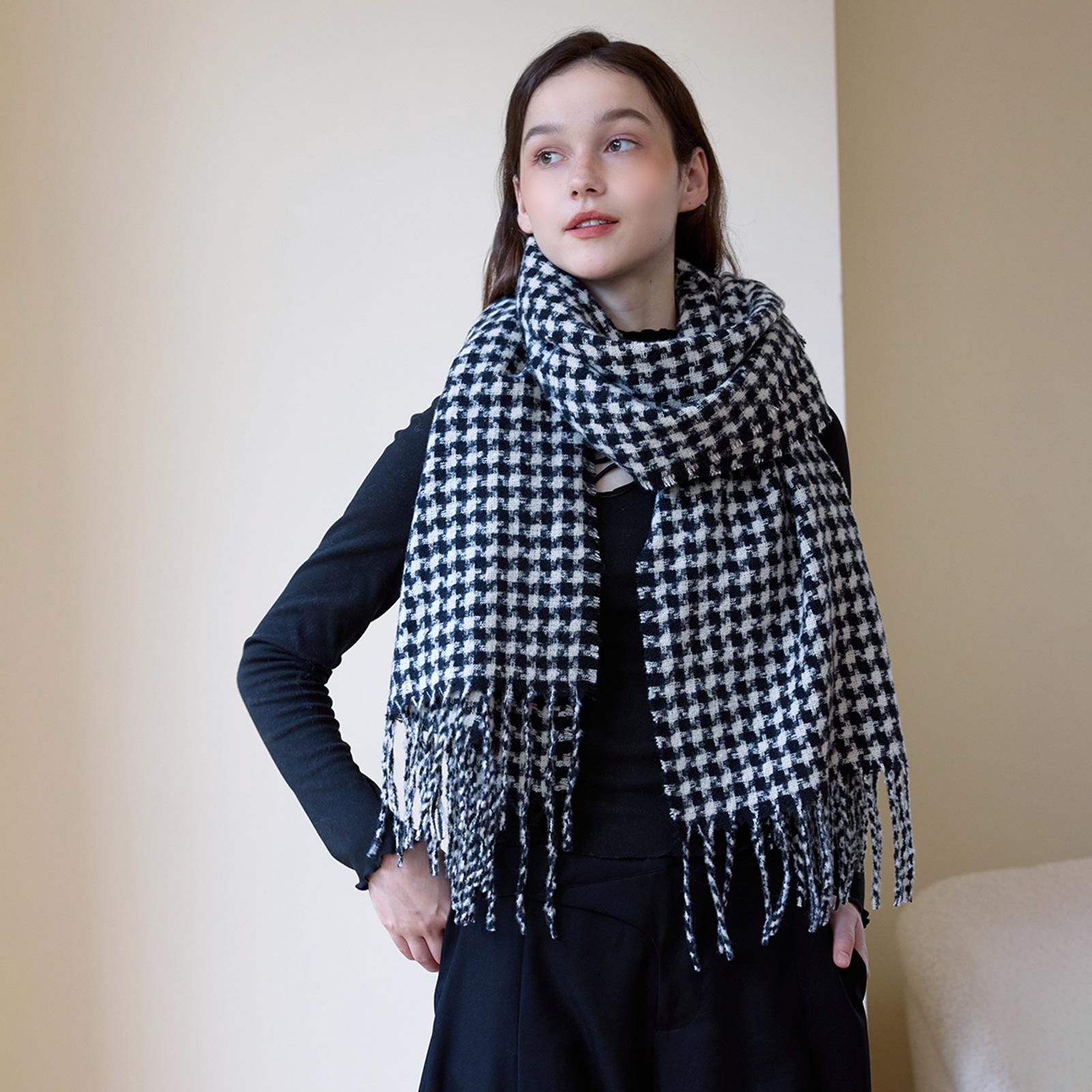 

Scarf Women s Winter 24 New Classic Versatile Premium Imitation Cashmere Scarf Shawl Scarf