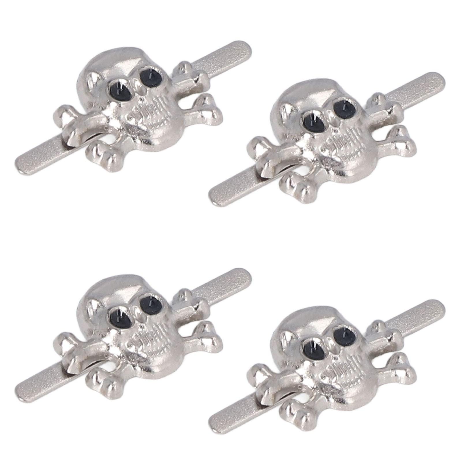 

150 шт. гвоздики в форме черепа, серебряные, в стиле панк-готики, цинковый сплав, широко используемые, винты-гвоздики с призрачной головкой для