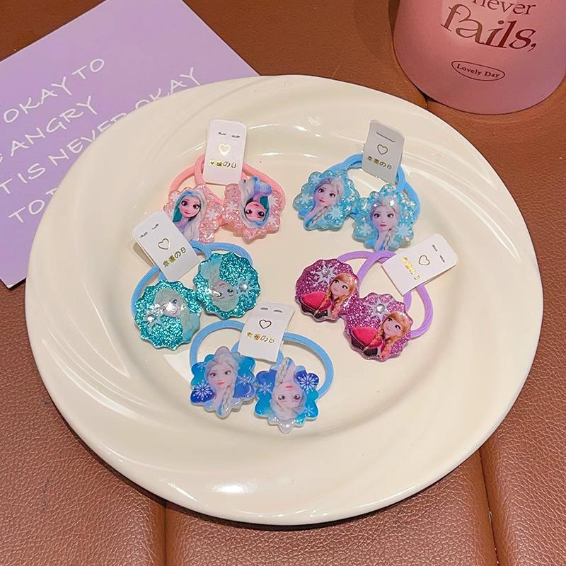Elsa Princess Frozen Hair Tie for Little Girls
