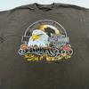 VYBĚLENÉ vtg 2006 HARLEY DAVIDSON MOTOCYKL STURGIS BIKERSKÝ SRAZ Tričko VELIKOST L