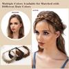 Braided Headbands for Women Synthetic Hair Plaited Braids Elastic Stretch Hairpiece Hair Band Beauty Accessory