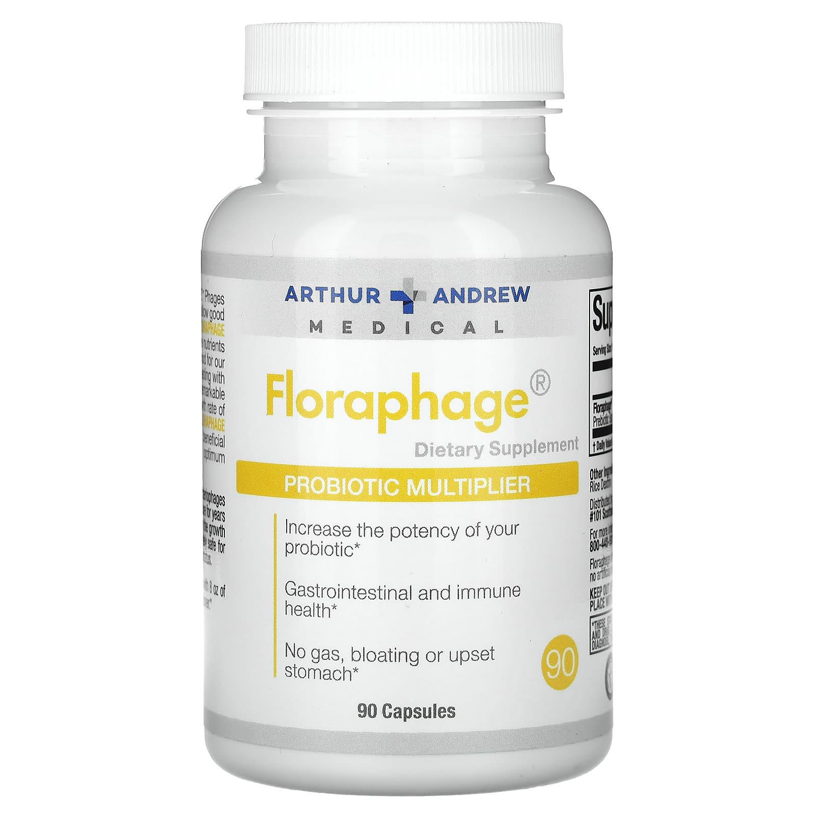 

Floraphage, Probiotic Multiplier, 1,000,000 Pfu, 90 Capsules