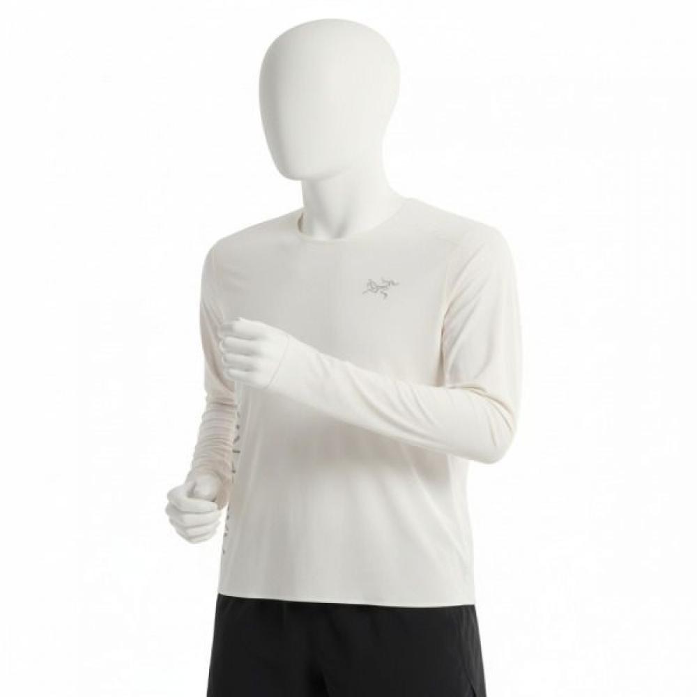 Arc Teryx Norvan Downword Logo Ls Men Atpfm10255ars ARCTIC SILK/L (around 105)