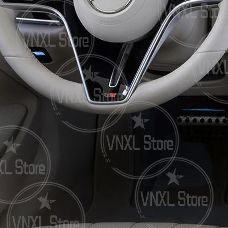 OELK1 1x Car Steering Wheel GR Sport Logo Badge Interior 3D Metal Decoration Stickers For Toyota GR Yaris Aygo Corolla RAV4 C-HR Camry