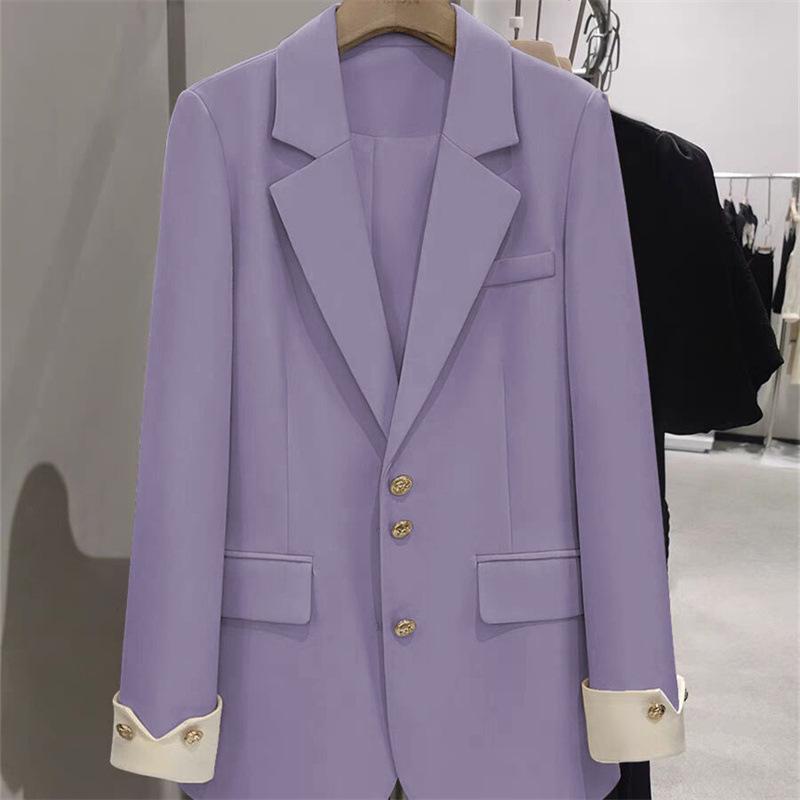 Spring & Autumn Korean Style Women's Slimming Casual Suit Jacket