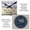 Haute Qualité Vintage Haute Qualité Rayé Bois de Haute Qualité Motif de Haute Qualité Bois de Haute Qualité Mur de Haute Qualité Horloge de Haute Qualité