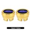 For Ford 1/2PCS Car Logo Cigarette Lighter Dust Plug Button Socket Protective Cover Escort KA Flex Everest KA Expedition Falcon APQ1