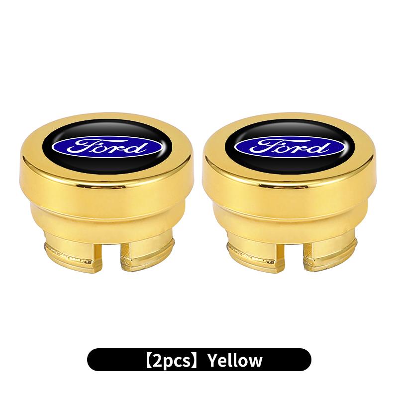 For Ford 1/2PCS Car Logo Cigarette Lighter Dust Plug Button Socket Protective Cover Escort KA Flex Everest KA Expedition Falcon APQ1