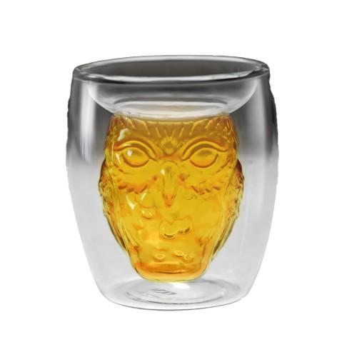 HARRY POTTER 3D Hedwig Glas