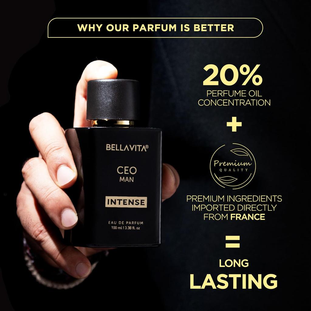 Bellavita Ceo Man Intense Parfum, 100ml