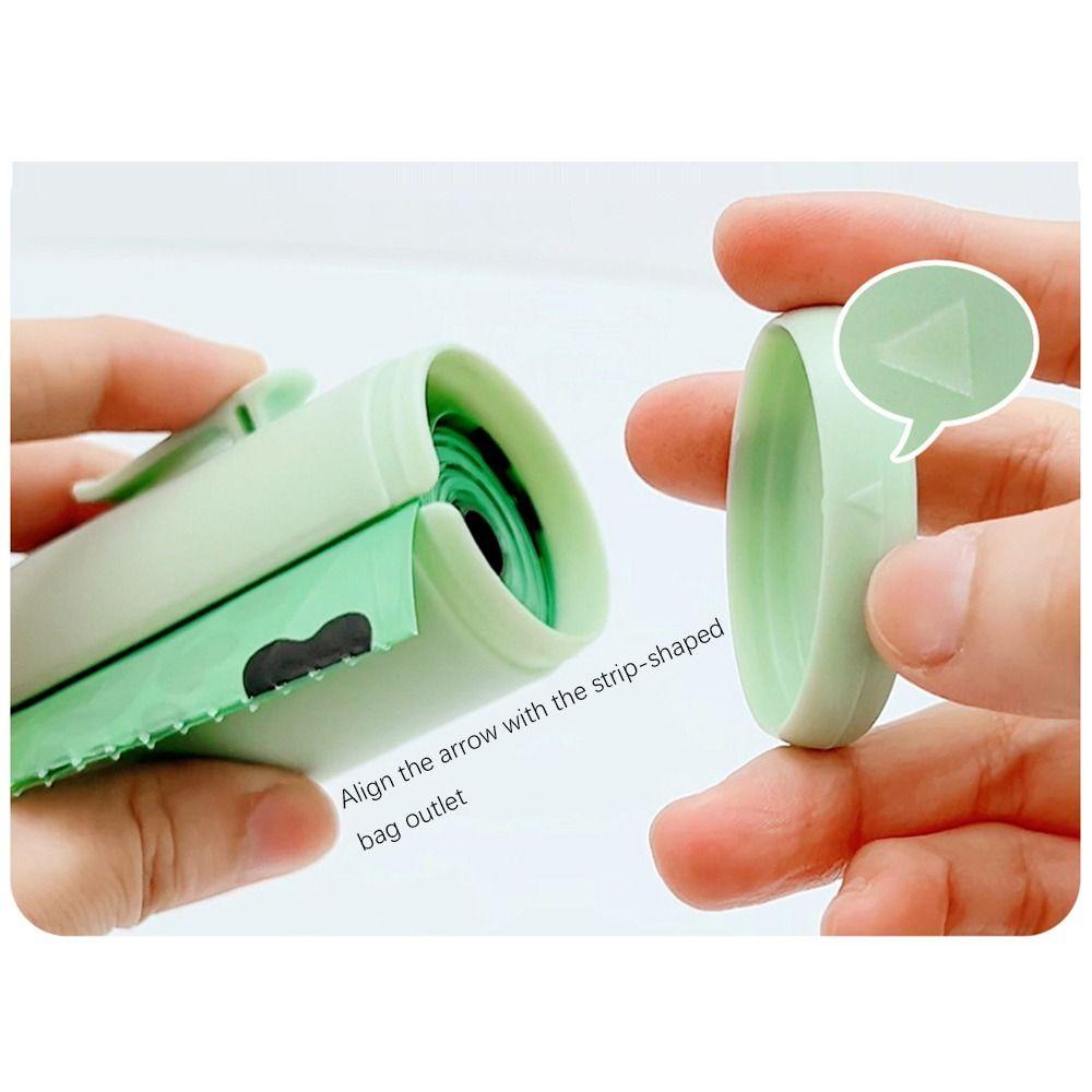 PP+PE Dog Poop Bag Dispenser Hanging/Clip Cat Dog Outdoor Cleaning Pet Garbage Bags Storage  Travel