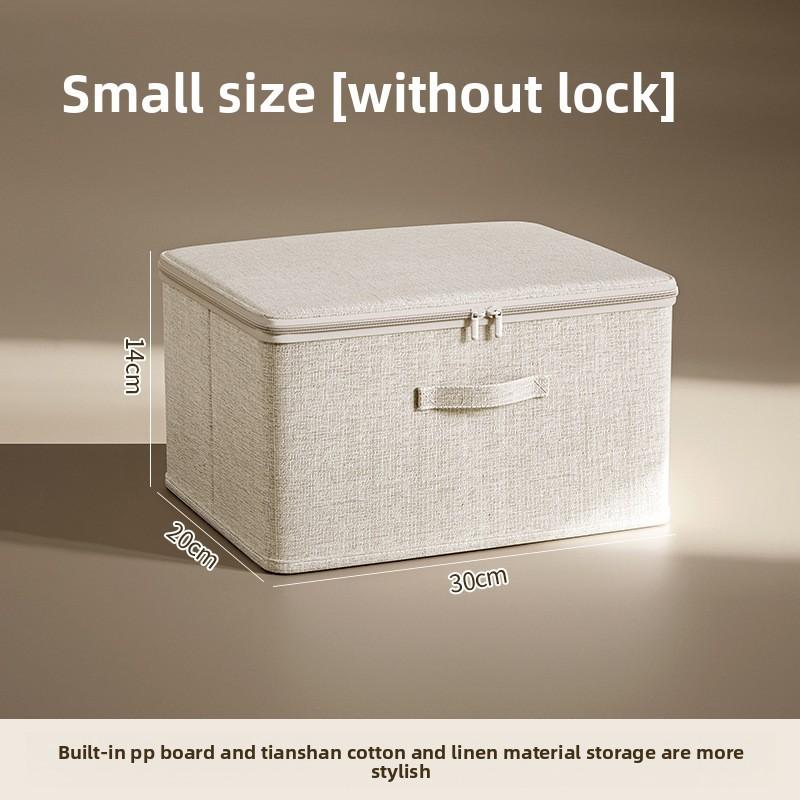 Clothing Storage Box For Bedroom Organizer Household Foldable Fabric Case