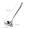 Irregular Table Serving Ladle Rustless Steel Basting Spoon Portioning Spoon  Side Dish Sharing