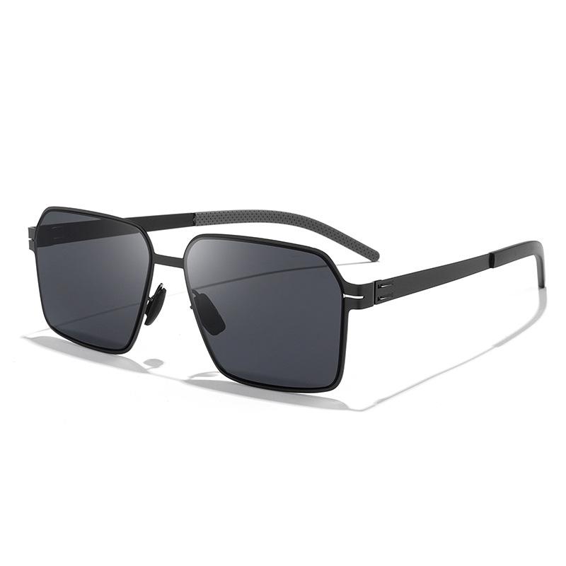 Men's Color-Changing Polarized Sunglasses - Day/Night UV Protection, High-Definition, Fashionable for Driving.