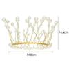 Bandeau Perle Couronne Fleur Lumineux Bandeau Guirlande LED Lumineuse Décoration Fête de Noël