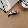 Spring Hinge Banana Hair Clip Curved Banana Shape Hair Barrette Hair Claw Clip  Half up Styles