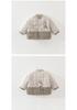 Giacca in Cotone con Elefantino Coreano e Musica Dinosauro per Neonati - Capo d'Abbigliamento Spesso per Bambini Piccoli Autunno/Inverno