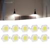 10PCS 6500K COB Light Source 12V High Power LED Chip Easy LED Chip Bulb  Lamp Flood Light