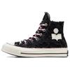 ISABEL MARANT X Chuck 70 Comfortable and Versatile Slip-resistant and Wear-resistant High-top Skate Shoes Unisex Black
