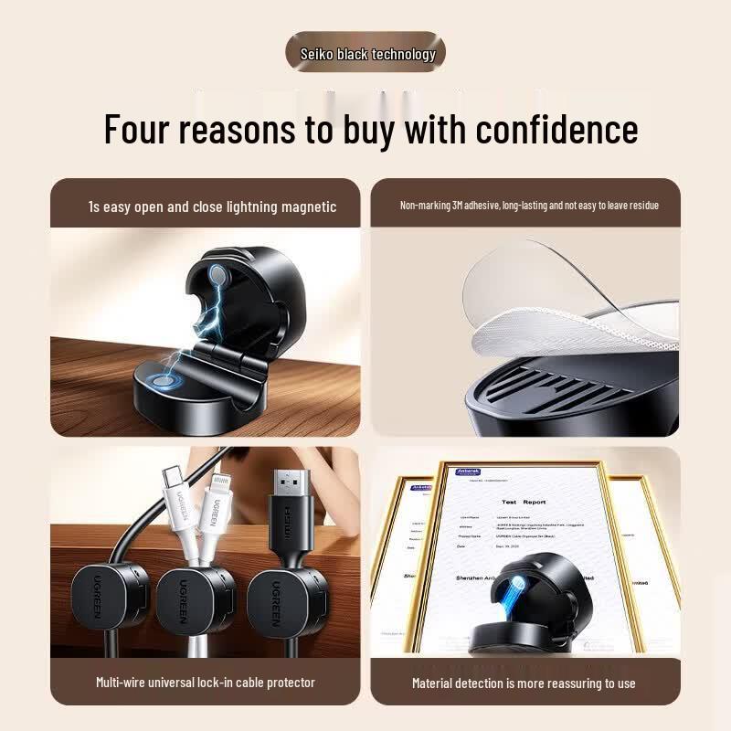 UGREEN Cable Organizer Clips
